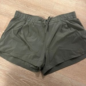 Lululemon - olive green shorts size 12